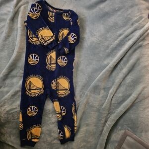 Unk Blue and Yellow Golden State Onesie
